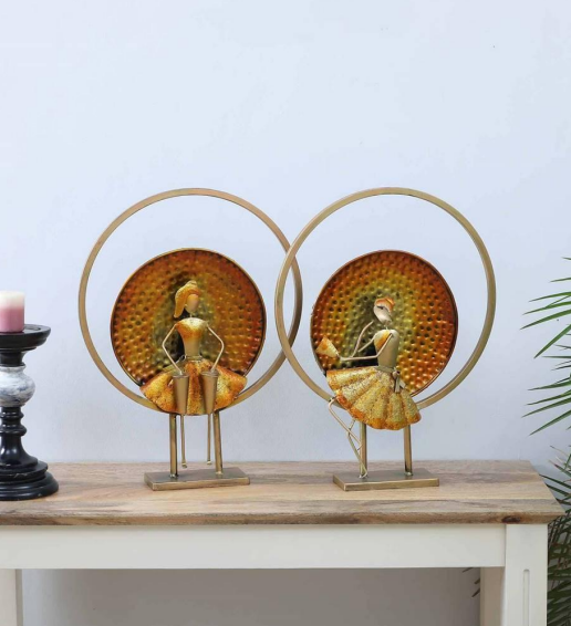 BLISSFUL24 PREMIUM "Aura of Balance" Yoga Lady Sculpture