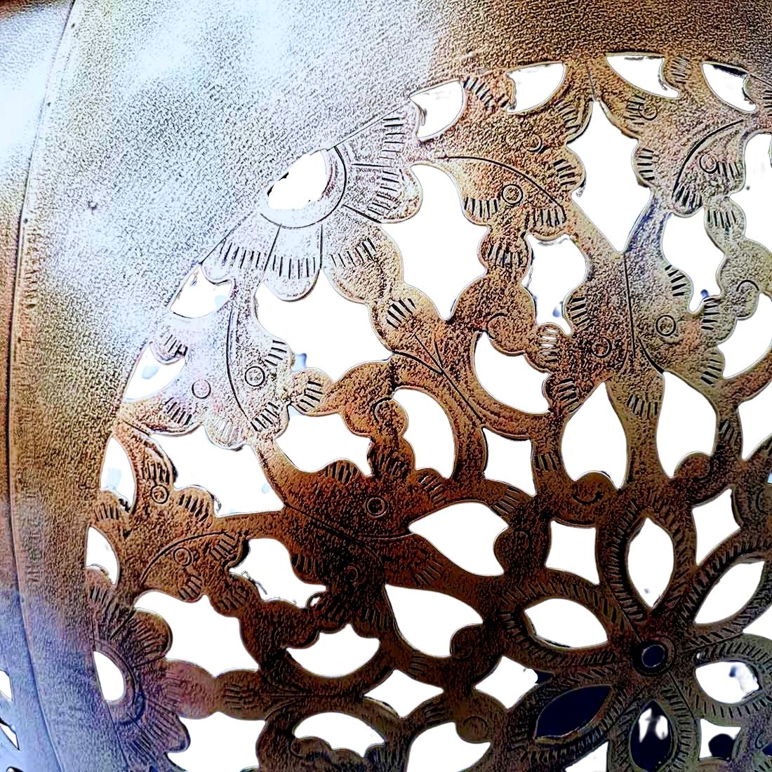 BLISSFUL24 PREBLISSFUL24 PREMIUM Handcrafted Gold Filigree Coffee TableMIUM Handcrafted Gold Filigree Coffee Table - Image 5