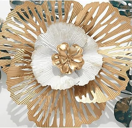 BLISSFUL24 PREMIUM "Floral Harmony" Monstera & Bloom Wall Sculpture - Image 4