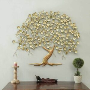 BLISSFUL24 PREMIUM "Golden Breeze" Butterfly Canopy Wall Art
