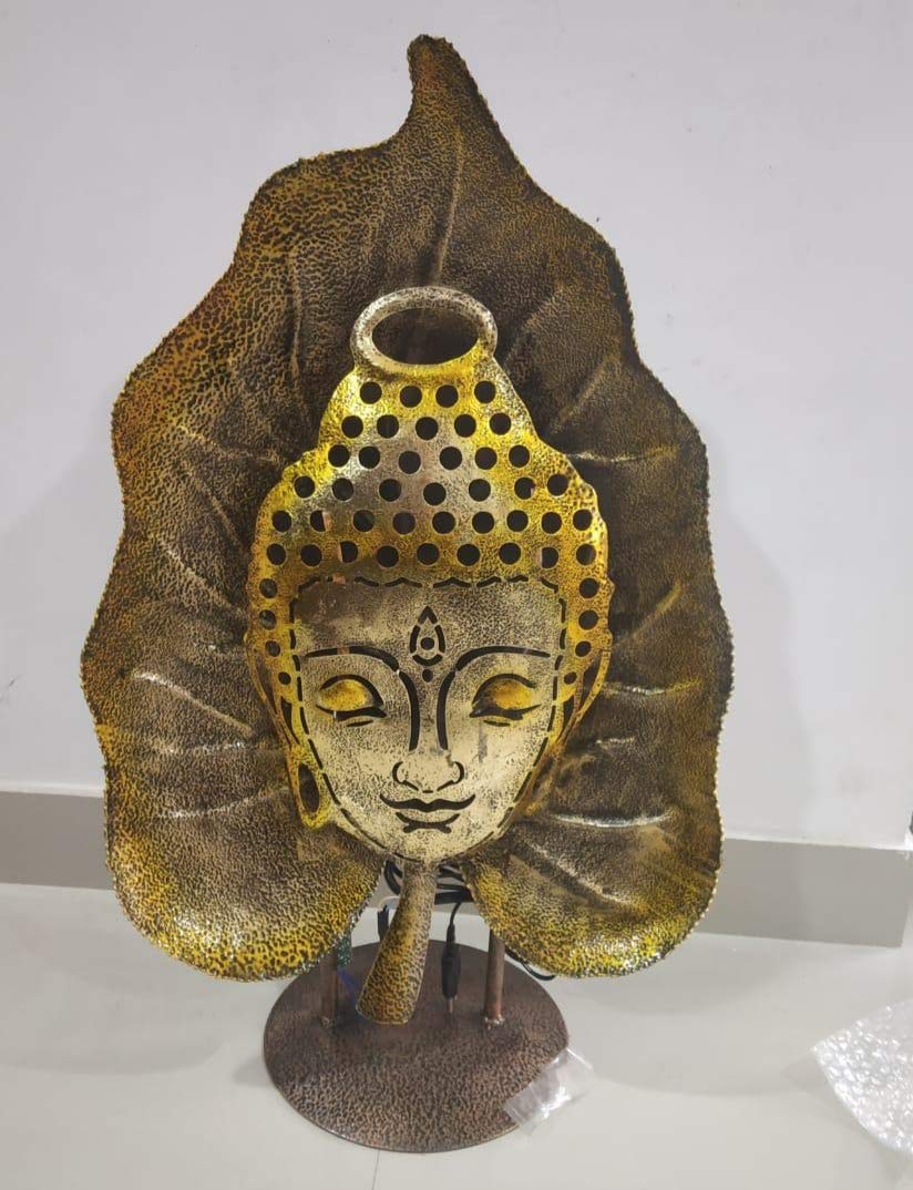 BLISSFUL24 PREMIUM "Enlightened Radiance" Buddha Leaf Sculpture - Image 3