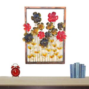 BLISSFUL24 PREMIUM W004(A) Daisy Ton Metal Wall Art for Living Room