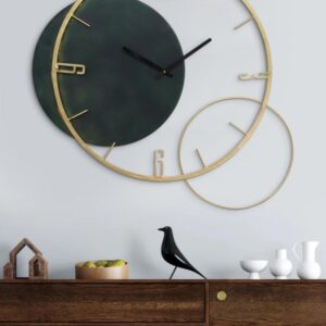 BLISSFUL24 PREMIUM "Eclipse Minimalist" Skeleton Wall Clock