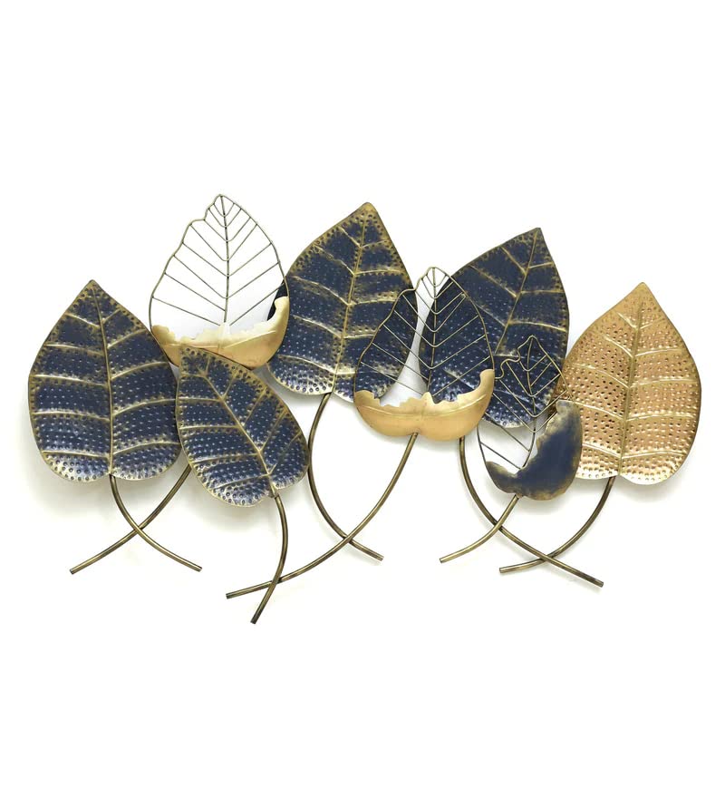 BLISSFUL24 PREMIUM "Joyous Foliage" Sculptural Leaf Wall Art - Image 2