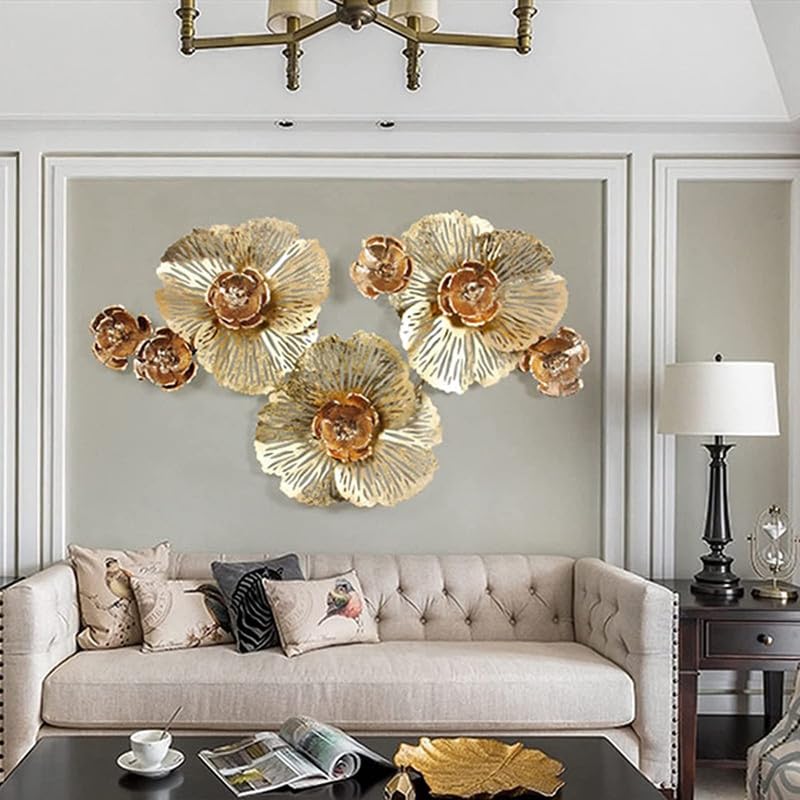 BLISSFUL24 PREMIUM "Golden Radiance" Bloom Cluster Mural