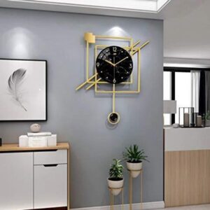 BLISSFUL24 PREMIUM "Midnight Matrix" Gilded Pendulum Mural