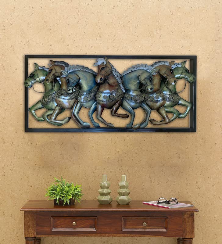 BLISSFUL24 PREMIUM "Seven Stallions" Illuminated Motion Art