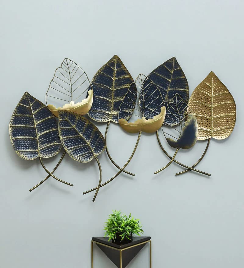 BLISSFUL24 PREMIUM "Joyous Foliage" Sculptural Leaf Wall Art