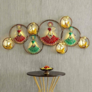 Here is the product title for the latest item under the BLISSFUL24 PREMIUM brand: BLISSFUL24 PREMIUM Kalbeliya Ring Doll Wall Art