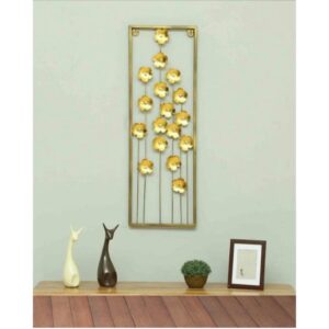 BLISSFUL24 PREMIUM "Golden Zephyr" Minimalist Floral Frame
