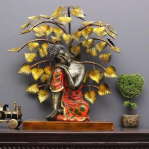 BLISSFUL24 PREMIUM "Resting Enlightenment" Golden Birch Figurine