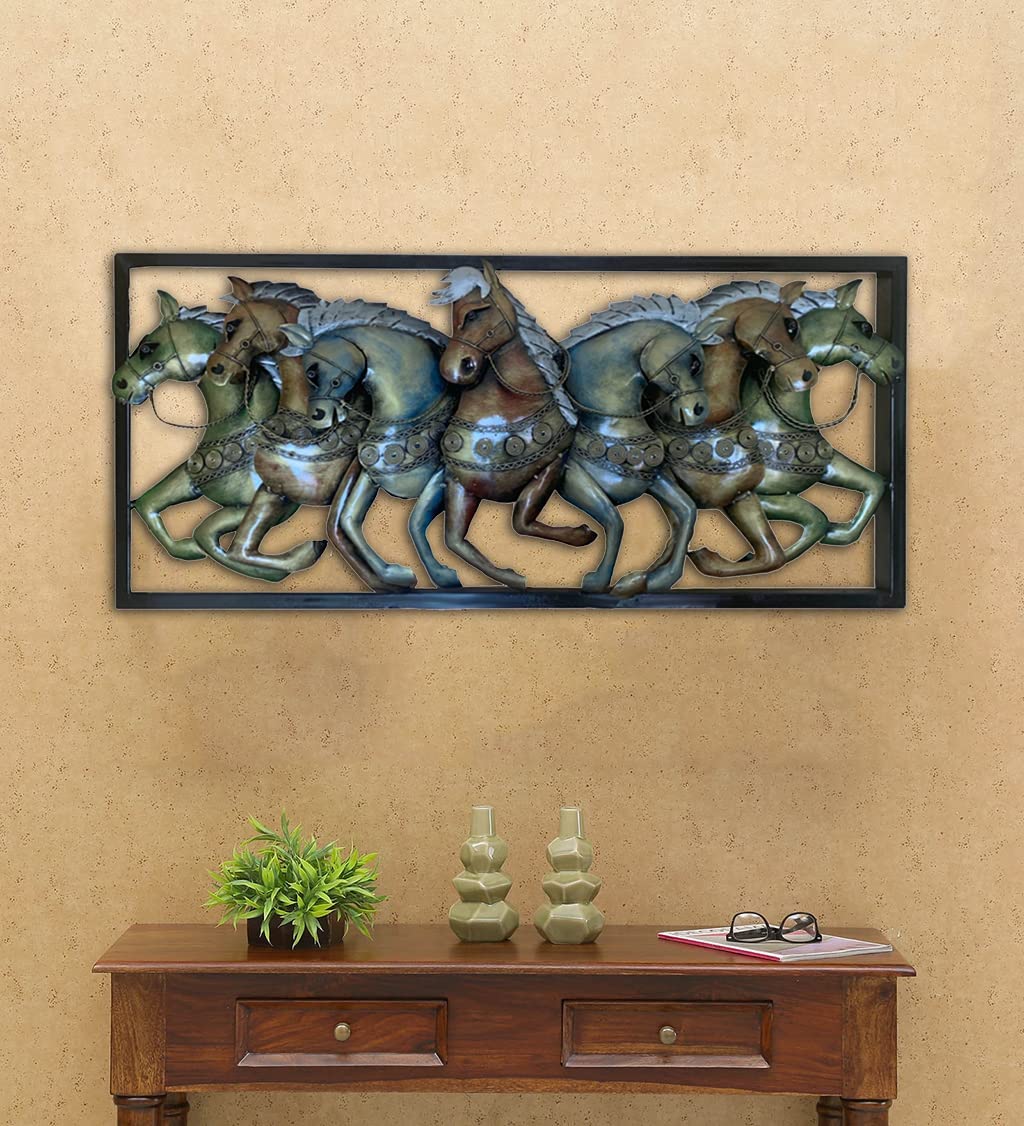 BLISSFUL24 PREMIUM "Seven Stallions" Illuminated Motion Art - Image 3