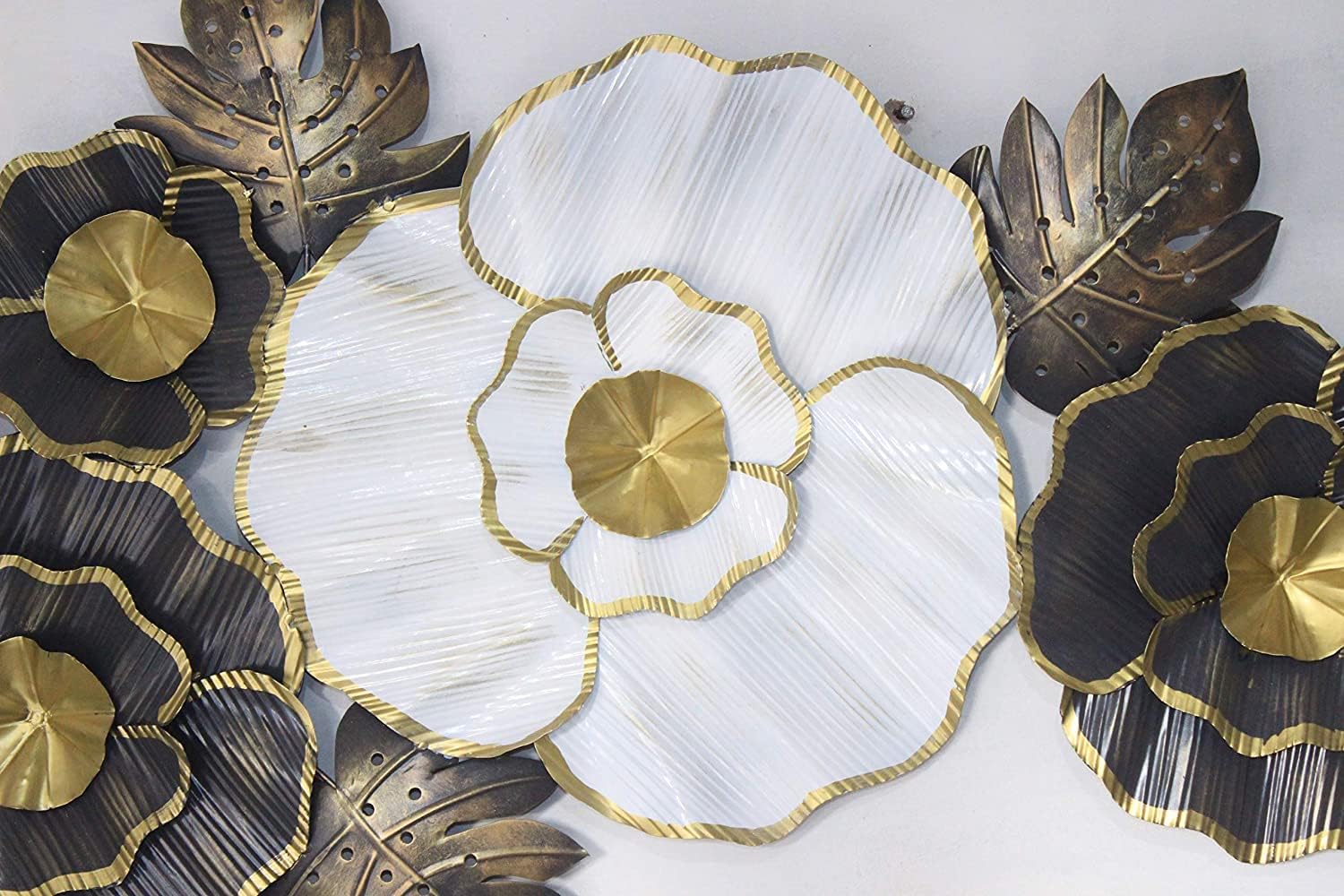 BLISSFUL24 PREMIUM "Obsidian & Pearl" Botanical Tapestry - Image 5