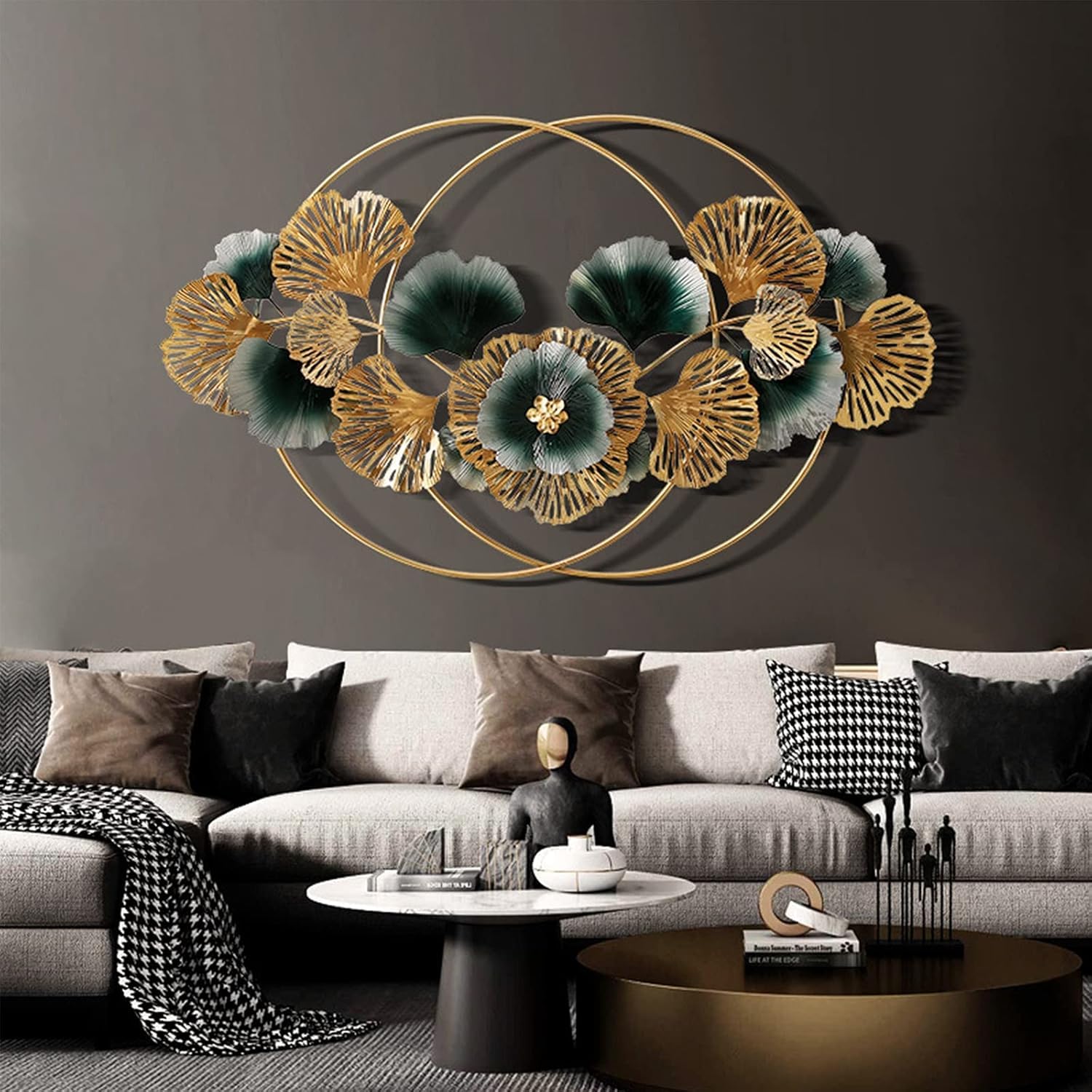 BLISSFUL24 PREMIUM "Azure Bloom" Gilded Floral Masterpiece