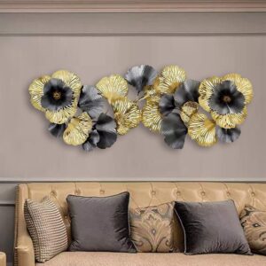 BLISSFUL24 PREMIUM "Midnight Gilded Garden" Panoramic Mural