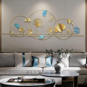 BLISSFUL24 PREMIUM "Willow Symphony" Triple-Circle Mural