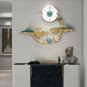 BLISSFUL24 PREMIUM "Ethereal Sanctuary" Gilded Landscape Mural