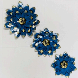 BLISSFUL24 PREMIUM "Azure Sunburst" Triple Floral Set