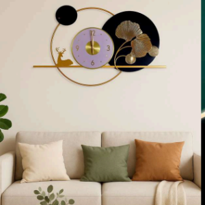 The BLISSFUL24 PREMIUM Celestial Stag & Petal Timepiece