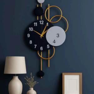 BLISSFUL24 PREMIUM "Obsidian Galaxy" Vertical Pendulum Mural