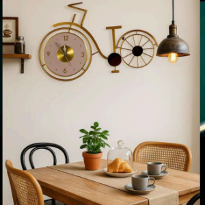 BLISSFUL24 PREMIUM "Vintage Velocity" Bicycle Mural Chronometer