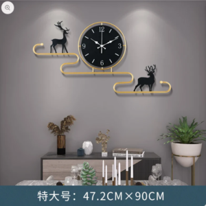 BLISSFUL24 PREMIUM "Gilded Path" Royal Stag Wall Mural