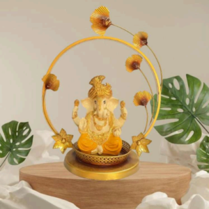 BLISSFUL24 PREMIUM "Golden Harvest" Varaganapati Ginkgo Halo