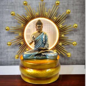 BLISSFUL24 PREMIUM "Solar Enlightenment" Gilded Budha Aura