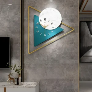 BLISSFUL24 PREMIUM "Lunar Delta" Architectural Wall Chronometer