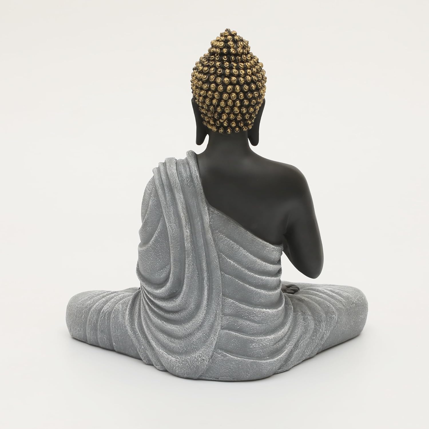 BLISSFUL24 PREMIUM "Slate Serenity" 12-Inch Blessing Buddha - Image 6