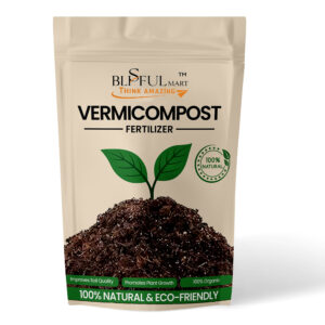 Premium 100% Natural Vermicompost – Eco-Friendly Organic Fertilizer | Best for Indoor & Outdoor Plants | Enhances Soil Fertility & Plant Health | Pure Goodness